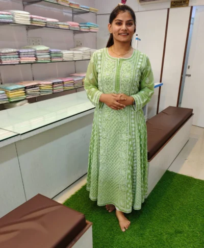 Georgette Anarkali Kurti