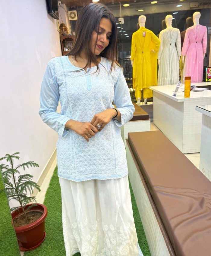 Mal Mal Cotton Short Kurti